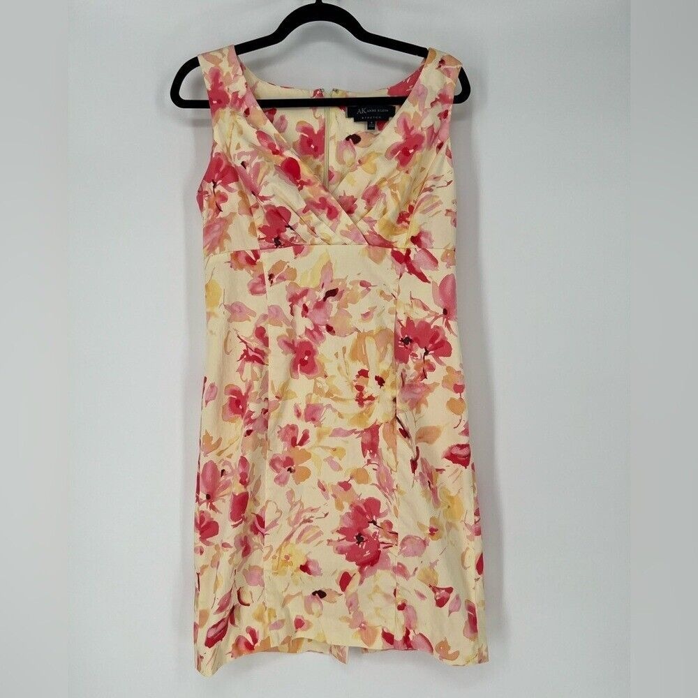 AK ANN KLEIN‎ STRETCH COTTON DRESS